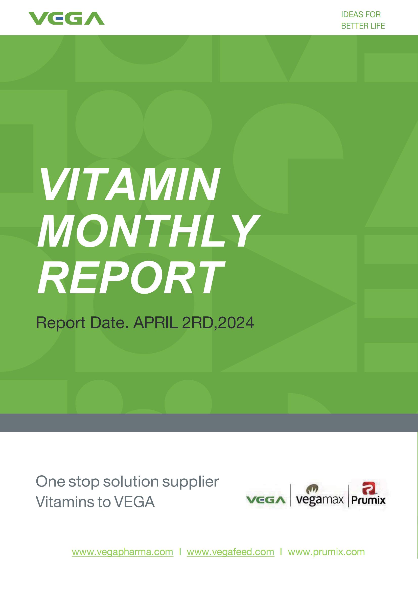 Vitamin Market Report Of March 2024 VEGA.jpg
